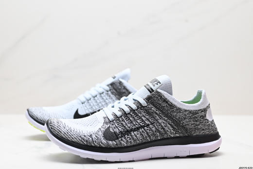 耐克Nike Free 4.0 Flyknit赤足轻量透气休闲运动跑步鞋631053-006男鞋 商品图3