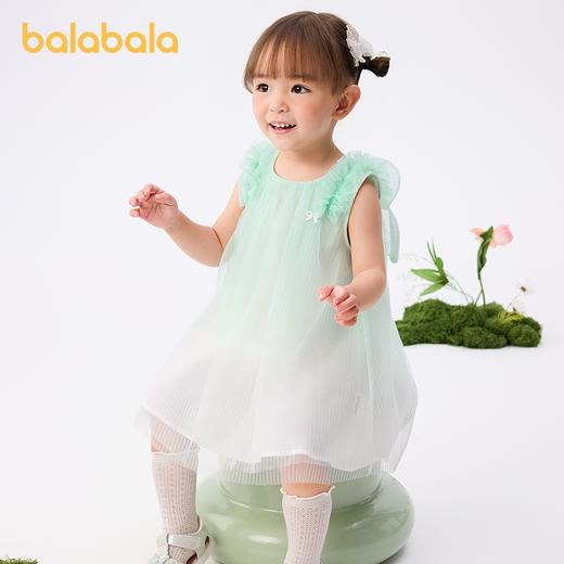 巴拉巴拉宝宝连衣裙儿童公主裙女童夏装2025新款甜美 商品图1