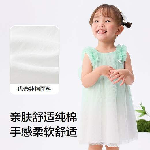 巴拉巴拉宝宝连衣裙儿童公主裙女童夏装2025新款甜美 商品图3