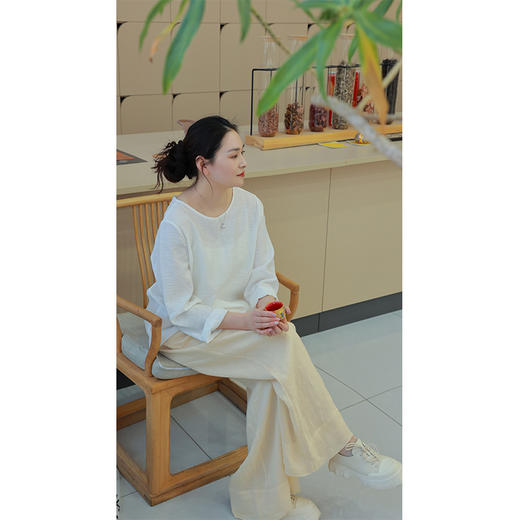 【抖音专属】阔腿裤（25709115郁金香-设计师） 商品图2