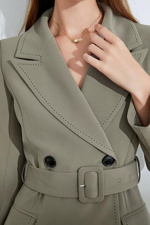 Le Malene 通勤简约收腰西装连衣裙 19933 商品图4