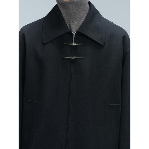 GXG男装 新中式夹棉夹克男通勤外套24年冬热卖G24X214069 商品图3