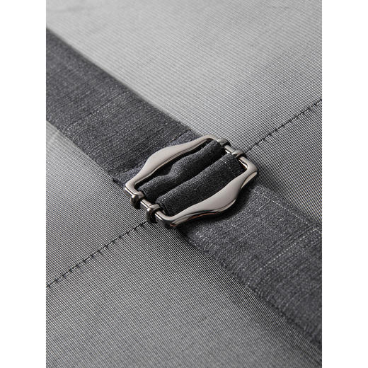 GXG男装 灰格纹基础设计通勤套西西装西服马甲男士24年秋季热卖G24XF93004 商品图4