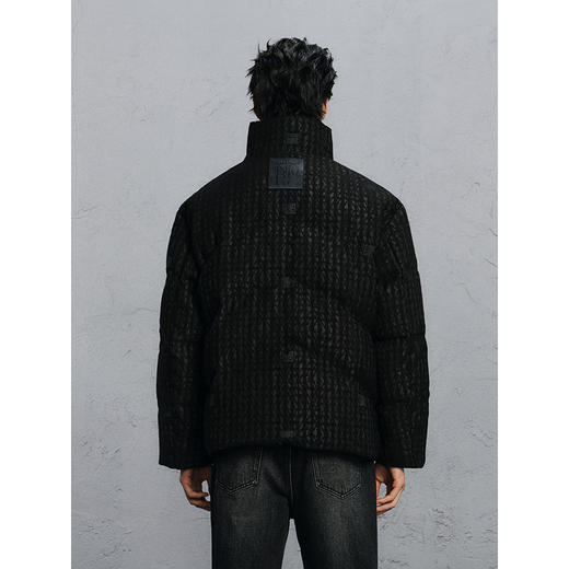 GXG男装 绒感面料提花通勤羽绒服男 24冬热卖G24XY24025 商品图3