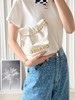 香奈儿-23s春夏系列Antibazp皮mini22Bag白/金单肩包（HH） 商品缩略图8