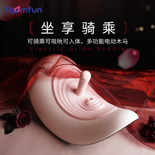 【联名木马！！】房趣 联名款木马摇摇坐享骑乘APP小程序遥控 商品图1