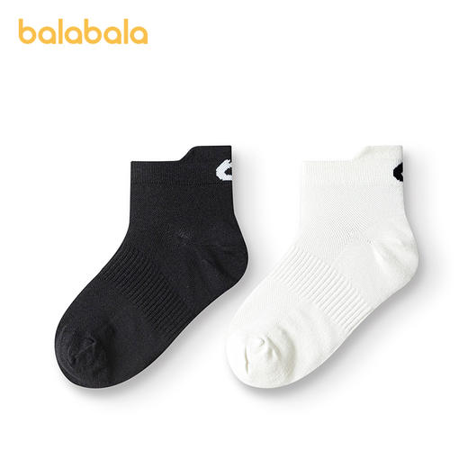 巴拉巴拉男童袜子儿童网眼袜夏薄款短袜凉感两双装 商品图4