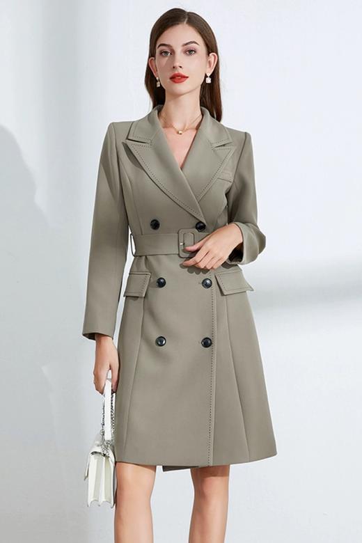 Le Malene 通勤简约收腰西装连衣裙 19933 商品图6