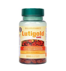 【保税】英国 荷柏瑞（HOLLAND&BARRETT）叶黄素胶囊 100粒