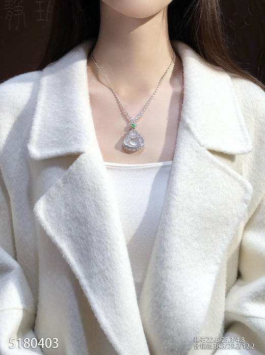 玻璃种财神爷吊坠     82999【5180403】 商品图4