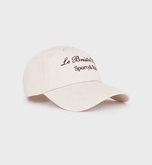 Sporty & Rich - Faubourg Hat - Cream/Chocolate - 女装 - 帽子 - 奶油色/巧克力色 商品图1