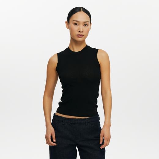 oneup散边轻薄背心 商品图0