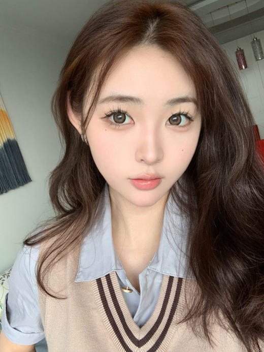 Doragina旗下｜可可奶咖｜14.5mm白狮参考着色大直径 日抛 一盒十片装 商品图4