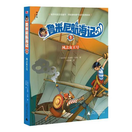 【独秀书香卡】神秘岛·鲁米尼航海记1  风之女王号 8~14岁及以上 儿童小说 少儿文学 商品图1