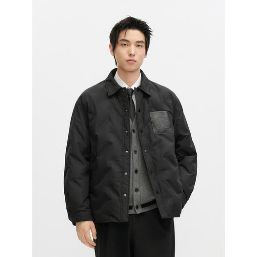 GXG男装 轻薄羽绒服冬季热卖宽松衬衫外穿式外套羽绒服#G24DY24005 商品图3