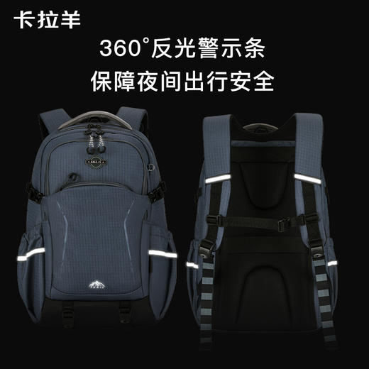 【考拉抱抱包】五维减负防下坠超轻防水通勤双肩包背包CX5528/L 商品图12