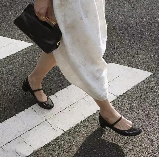 重磅渠道  REPETT低跟玛丽珍  法国小众  3cm漆皮单鞋芭蕾舞鞋 商品图1