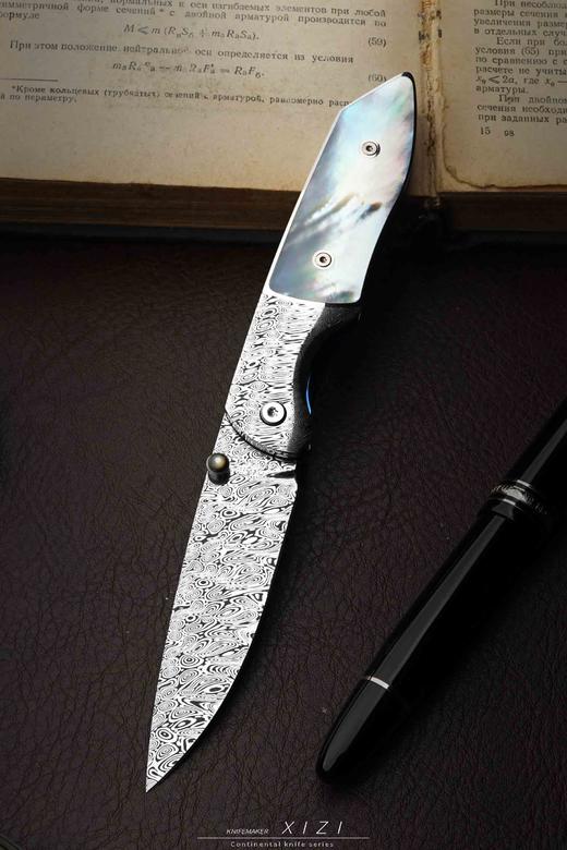 三希堂  现代刀系列  大马小折  未开刃 商品图3