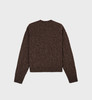 Sporty & Rich - Faubourg Crewneck - Chocolate/Cream - 女装 - 圆领毛衣 - 巧克力色/奶油色 商品缩略图1
