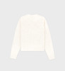 Sporty & Rich - Faubourg Crewneck - Cream/Chocolate - 女装 - 圆领毛衣 - 奶油色/巧克力色 商品缩略图1