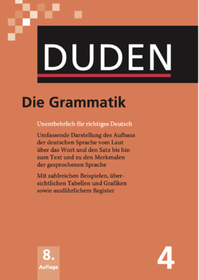 【语法】DUDEN - Die Grammatik