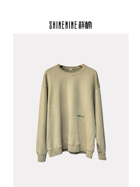 411464209做旧圆领卫衣