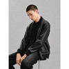 GXG男装 棒球领真皮皮衣夹克男外套24冬季热卖G24X124003 商品缩略图4