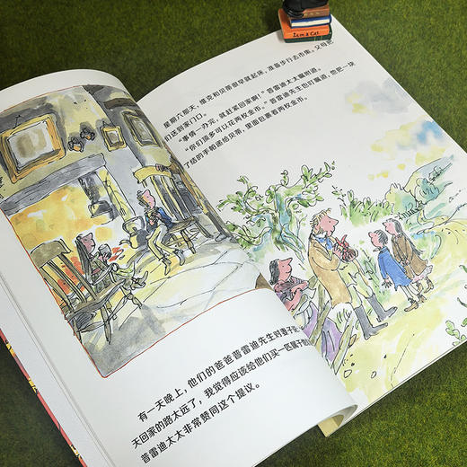 8册 国际安徒生奖得主昆廷•布莱克桥梁书系列 6-12岁  森林里的临冬计划 七不乱，八不糟 灰鹤先生想结婚 商品图7
