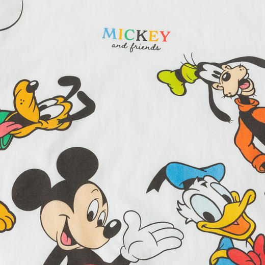 【5A抑菌】迪士尼25夏季新男童纯棉透气短袖儿童卡通米奇印花T恤打底衫ZD2ES038* 商品图9