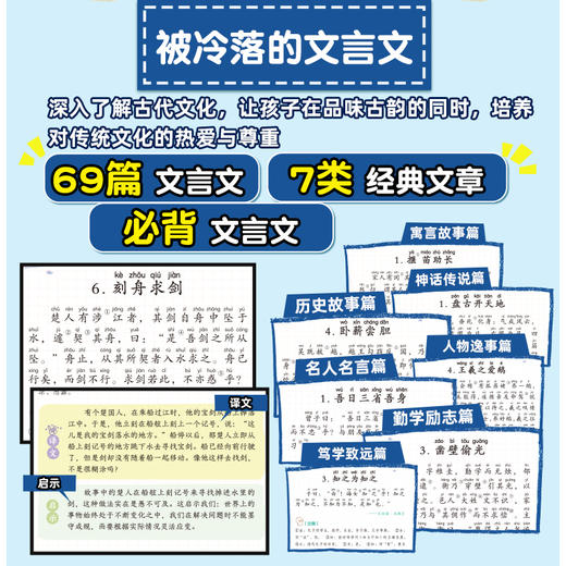 语文三项（全3册）【高频成语，文言文，文学常识】小学通用 商品图4