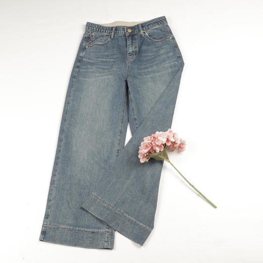 25春夏简约百搭牛仔裤25C322-2101 商品图1