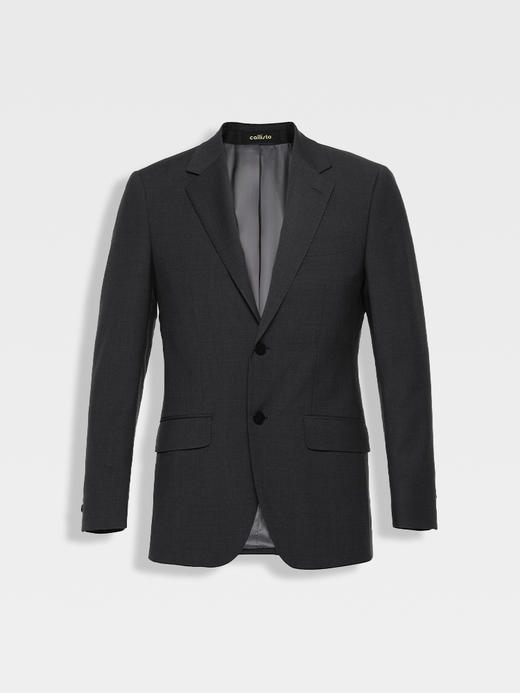 callisto茶金灰百分百羊毛西服 商品图0