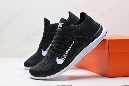 耐克Nike Free 4.0 Flyknit赤足轻量透气休闲运动跑步鞋631050-100男女鞋 商品图7