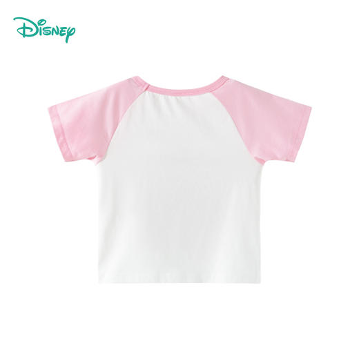 迪士尼宝宝（Disney Baby）女童短袖T恤上衣时尚休闲百搭透气卡通短袖夏季新款ZD2ES007* 商品图12
