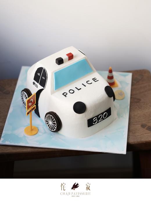【客定】卡通警车蛋糕0071 商品图0