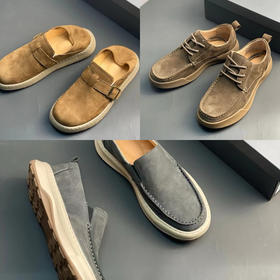320-7男士福利款 牛皮软底休闲舒适男鞋