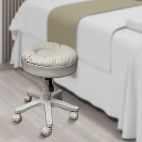 R5-1奶油白美容凳