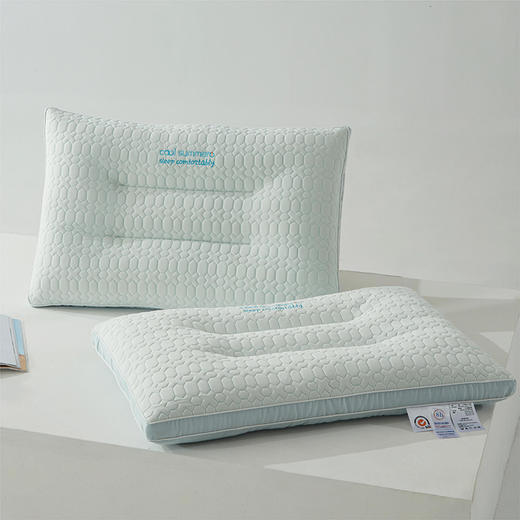 自然醒小冰皮凉感乳胶枕芯家用一对护颈椎枕助睡眠酒店学生宿舍夏凉枕头小整头男XK 商品图6