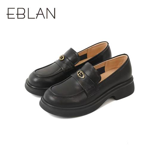 伊伴EBLAN女鞋2025新款女乐福鞋B25135804 商品图0