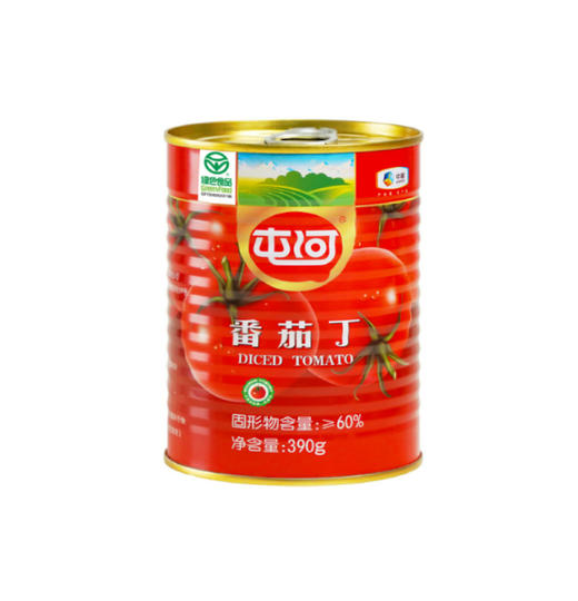 中粮屯河番茄丁 河套平原番茄 茄味香浓 一酱多种吃法 调味增香 390g*6罐    商品图0