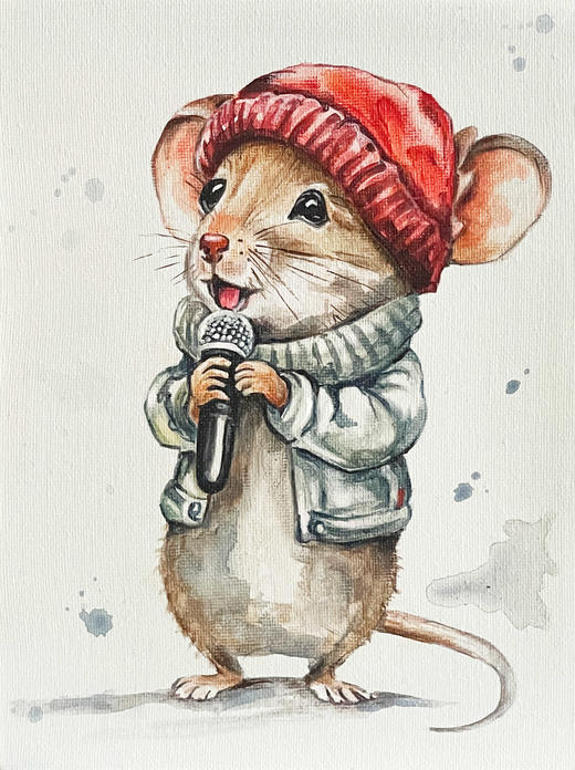 Edyta原作《唱歌老鼠》 商品图0