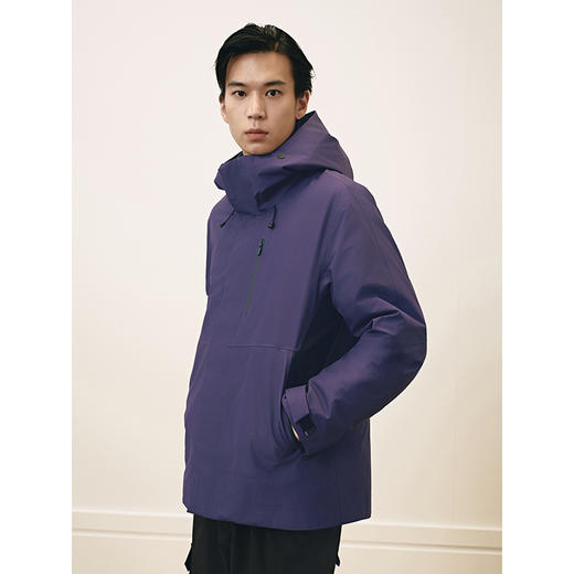 GXG男装 冲锋衣羽绒服男撞色户外运动羽绒服通勤外套冬季热卖 商品图3