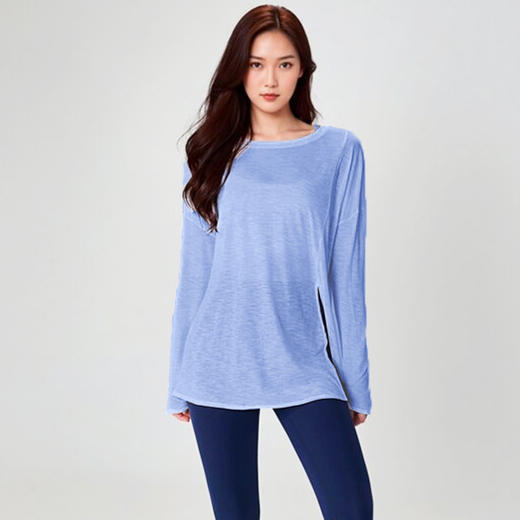 哈瓦塔羽纱超薄长袖遮臀罩衫 H340143 商品图5