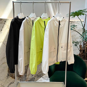 【多巴胺防晒战士】官网599！晴雨两穿原纱防晒衣 防风防水UPF50防紫外线宽松轻薄凉皮外套工装风上衣