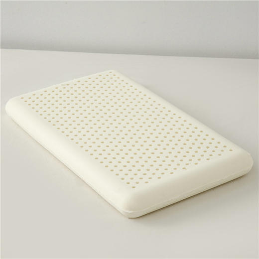 自然醒云眠凉感冰豆豆儿童乳胶面包枕夏季30x50宝宝幼儿园午睡专用小枕头护颈椎学生枕芯XK 商品图14