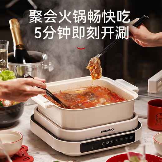 大宇玻璃电蒸锅炖煮多功能家用一体蒸笼S31 商品图3