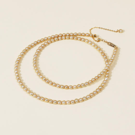 精品baby珠项链500910（金珠） 商品图3