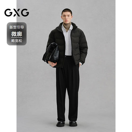 GXG男装 简约设计轻蓬通勤羽绒服男   冬季热卖羽绒服G24XY24033 商品图1