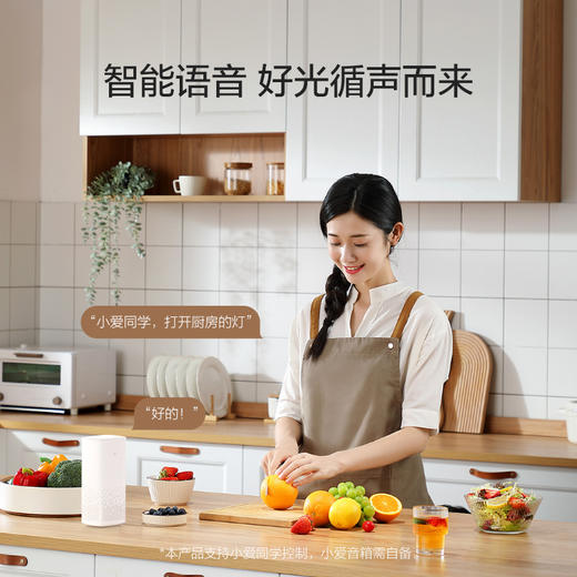 欧普（OPPLE）铂朗智控侧发光平板灯led厨卫吊顶灯 商品图2