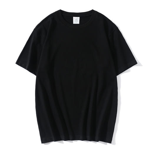 【DQ】大依优型大码男装260g重磅纯棉短袖T恤男宽松百搭双纱平纹圆领短袖夏季新品半袖上衣 商品图7